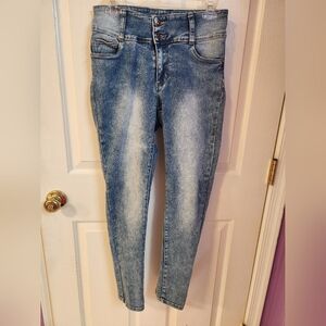 Women's Skinny Blue Denim Jeans